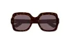 GUCCI GG1337S (009) Okulary przeciwsłoneczne Havana z Podgląd zdjęcia produktu 3