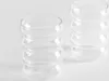 HOMLA Zestaw szklanek BUBBLY transparentny 2 szt. 360 ml Podgląd zdjęcia produktu 3