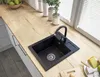 Sinkwell Dřez Dřez Černá žula Stojící kuchyňská baterie Náhled obrázku produktu 6