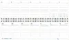 Heye Kalender 2027 Wochenquerplaner, blau, 32,5 x 9,3 cm, 2 Produktbild-Vorschau 12
