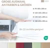 Teddy Plüsch Winter Spannbettlaken 200x200 cm Anthrazit Produktbild-Vorschau 6