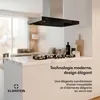 Klarstein Valeria Hotte Îlot - 230W, débit max. 650 m³/h, 3 Voir les images du produit 2