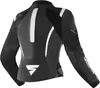 SHIMA Miura 2.0 Damen Motorrad Lederjacke, schwarz/weiß, 42 Produktbild-Vorschau 2