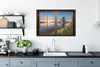 MuchoWow® MuchoWow® Gerahmtes Poster Aussicht - Mühle - Produktbild-Vorschau 3