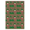 Schnee Weihnachts Geschenkpapier mit Weihnachtsmann im Produktbild-Vorschau 2