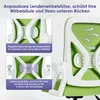 Hiazurm Bürostuhl, Schreibtischstuhl, bürostuhl ergonomisch Produktbild-Vorschau 2