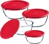 KADAX Schüssel-Set aus Glasschüsseln mit Deckel, Produktbild-Vorschau 4