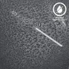 Close-up of a dark textured surface with water droplets, featuring a logo and text. Anteprima dell’immagine prodotto