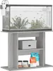 vidaXL Akvarijní stojan Grey Sonoma 80 x 35 x 60 cm Náhled obrázku produktu 3