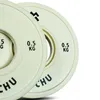 Matchu Sports Mini Bumper Plates Set - 2 x 0,5 kg - ø 50mm Produktbild-Vorschau 2
