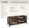 tectake® TV-Board Galway 110 x 41,5 x 50,5 cm Produktbild-Vorschau 5