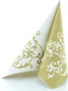 Airlaid Serviette Pomp in Gold-Weiss, 40 x 40 cm, 50 Stück Produktbild-Vorschau 9