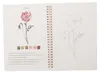 Aquarell-Arbeitsbuch für Anfänger, 12 Farben, Anteprima dell’immagine prodotto 4