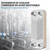 Wiltec Échangeur de chaleur thermique avec 10 plaques – 191 Voir les images du produit 2