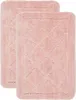 Badematten Set - 2-Teilig - 40x60 cm - Rosa - Weiche Produktbild-Vorschau 1