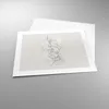 Poster - Poster ohne Rahmen - Einzeilig Mann Frau - 50x40 Produktbild-Vorschau 3