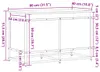 vidaXL Úložný box s víkem Grey Sonoma 80x40x51,5 cm Náhled obrázku produktu 7