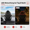 Marine Kompass mit LED Beleuchtung, Einbaukompass für Boot Produktbild-Vorschau 4