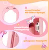 COSTWAY Detská šperkovnica, sklápacia zrkadlová skrinka 2v1 Náhľad obrázku produktu 8