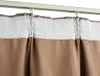 vidaXL Verdunkelungsvorhänge mit Haken 2 Stk. Taupe 140x245 Produktbild-Vorschau 4
