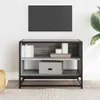 vidaXL TV-Schrank Grau Sonoma 61x40x46 cm Holzwerkstoff und Produktbild-Vorschau 3