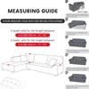Ecksofa-Überzug 3-Sitzer + 3-Sitzer Set aus 2 L-förmigen Produktbild-Vorschau 5