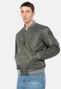 Giacca bomber Schott NYC Airforcers, unisex, color verde Anteprima dell’immagine prodotto 1