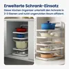 Heikoeco® Küchentheken-Aufbewahrungsregal, Topf- und Produktbild-Vorschau 4