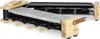 A raclette grill with a granite stone and grill plate, made of natural wood. Voir les images du produit