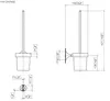 Dornbracht Toiletten-BG Wandmodell Vaia chrom, 83900809-00 Produktbild-Vorschau 3