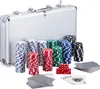 Pokerový kufřík Relaxdays 300 laserových pokerových žetonů Náhled obrázku produktu 1