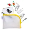 HERMA 20027 Pochette multi-usages A6 19x14cm Jaune zip Voir les images du produit 6