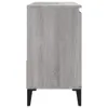 vidaXL Badschrank Grau Sonoma 65x33x60 cm Holzwerkstoff Produktbild-Vorschau 9
