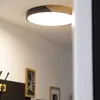 LED-Deckenleuchte 24W Rund Holz CCT Wählbar Ø418 Semi-Dari Produktbild-Vorschau 2