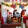 TOPANBIETER 999 Weihnachtsstrumpf rot Tierpfote Weihnachten Produktbild-Vorschau 7