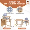 Kombihochstuhl | Leicht Umbaubar kinder Stuhl Tisch | Produktbild-Vorschau 6