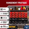 Monzana® Skrzynki do układania w stos 32 szt. Rozszerzalna Podgląd zdjęcia produktu 9