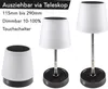 Lampe de table LED rechargeable 29cm, variateur 115-290mm Voir les images du produit 12