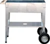 Herstera Garden Metall Hochbeet Barcelona Silber 85x50x80 Produktbild-Vorschau 1
