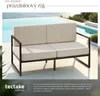 tectake® Comosa garden lounge sofa Tloušťka sedáku 14 cm Náhled obrázku produktu 5