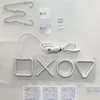 Bouclier néon en forme de bouton de jeu, Led néon Voir les images du produit 10