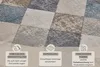 Hanse Home Terrain Designer Kurzflor Teppich Bakke Creme Produktbild-Vorschau 5