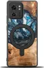 Holzhülle für Motorola Edge 40, Bewood Unique Planets Erde Produktbild-Vorschau 1
