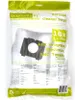 A bag of vacuum cleaner bags with text and graphics. Produktbild-Vorschau