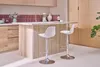 Miliboo - 2 Design-Barhocker STEEVY Weiß Produktbild-Vorschau 2