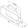 P-MAS 150 Maueranschlussstutzen / COMPAIR PRIME flow® Produktbild-Vorschau 11