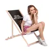 Dreamroots Chaise longue pliante en bois jusqu'à 130 kg, Voir les images du produit 2
