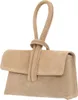 Vera Pelle Damen Wildledertasche Nodo Beige Produktbild-Vorschau 2