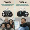 FLOWZOOM COMFY Coussin de voyage avec capuche, memory foam, Voir les images du produit 7