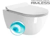 Wc Hängende - 50x36 Cm - Rimfree - Duroplast Toilettensitz Produktbild-Vorschau 10